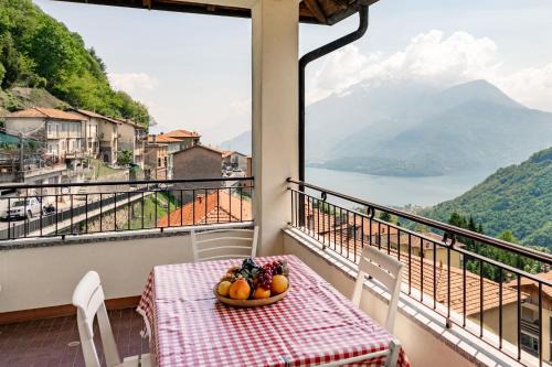 Garzeno Apartment | Sciura Elena's Terrace With Lake, Mounts & Valley by Halldis