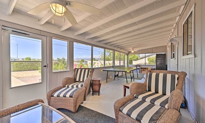 Prescott Valley Units House | Screened Porch, Fire Pit: Prescott Pad Near Park!