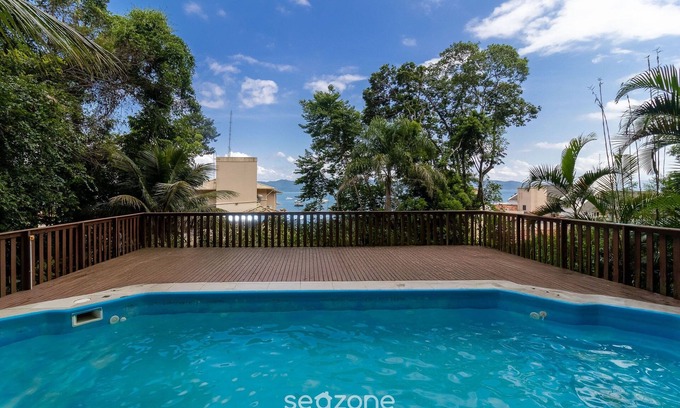 Jurere Apartment | Sea View Apt 240m From the Beach in Jurere Ido207