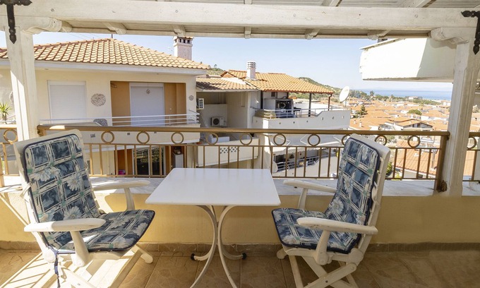 Pefkochori House | Sea View Maisonette in Pefkochori