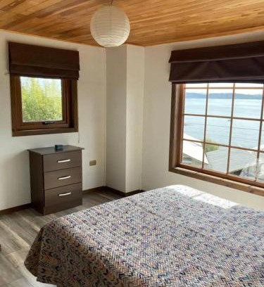 Ancud House | Sea view Room 1 on Danielas Home, shared bathroom