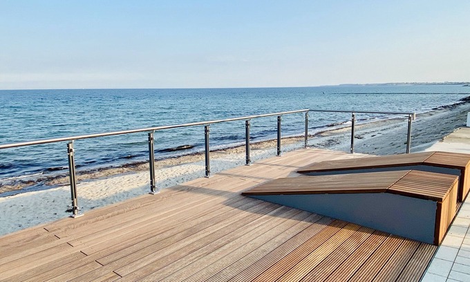 Grossenbrode Apartment | Sea view | Whirlpool | Beach chair | WLAN + telephone | Nespresso