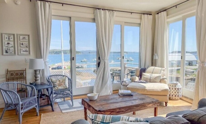 Stonington House | Seabreeze on the Harbor - Stunning Island Retreat perched on Stonington Harbor