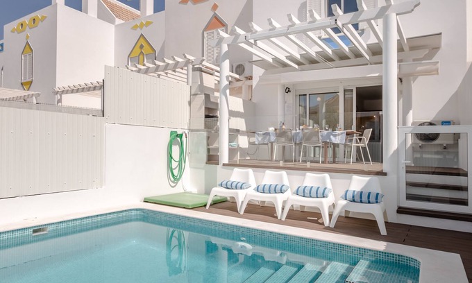 Vila Real Santo Antonio Villa | SeaScape Villa w/pool and rooftop seaview jacuzzi
