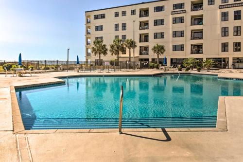 Indian Beach Apartment | Seaside Indian Beach Getaway with Balcony and Views!