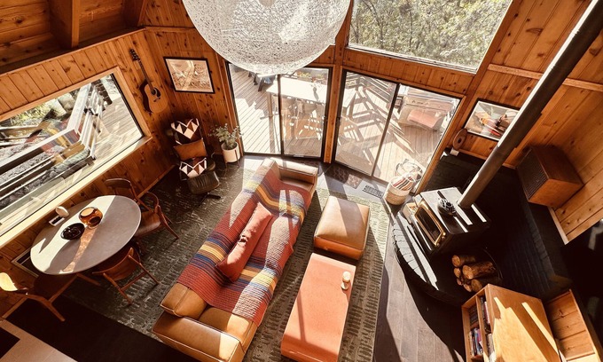 Riverside County Cabin | Secluded A-frame Cabin in Idyllwild on 8 acres/4 miles from Town/Sleeps 6