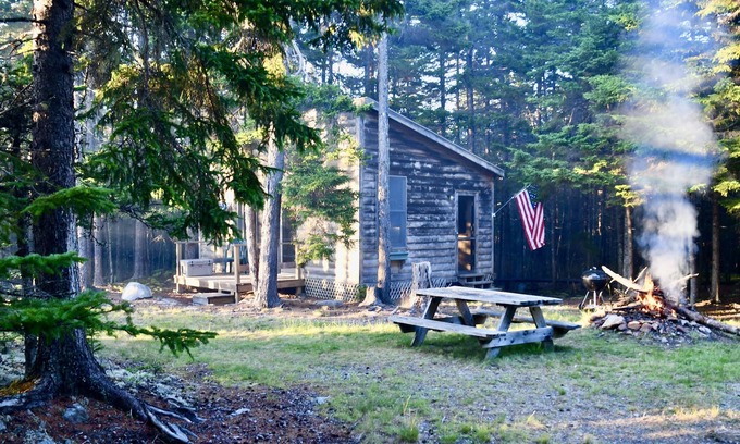 Islesboro Cabin | Secluded And Rustic Island Cabin On The Bold And Rocky Penobscot Bay Coast.