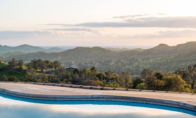 Clovis House | Secluded Beautiful Mountainside Getaway with a Pool & Views