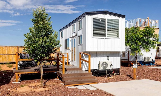 Apple Valley Cabin | Secluded Bliss: Tiny House Escape from the City in Apple Valley, Utah
