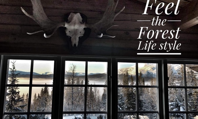 Undersaker Ski Chalet | Secluded lodge overlooking the sea and mountain