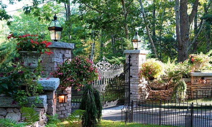 Hulls Cove House | Secluded luxury oceanfront home in Bar Harbor with views of Acadia National Park