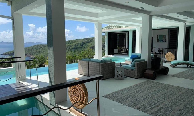 Spring Estate Villa | Secluded Luxury Villa, 4BR, Ocean & Spring Views for 8