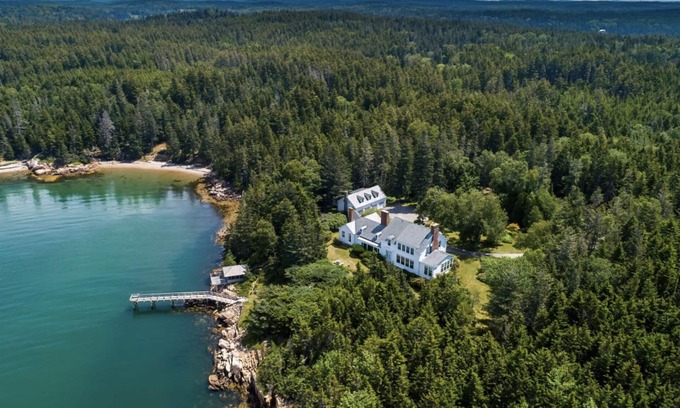Deer Isle House | Secluded Oceanfront Home, with private beach and pier