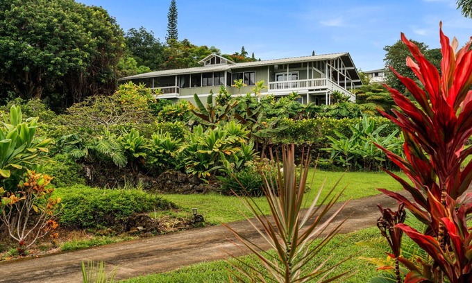 Holualoa House | 🏖️Secluded & Peaceful! | Ocean View | Near Hawaii Coast