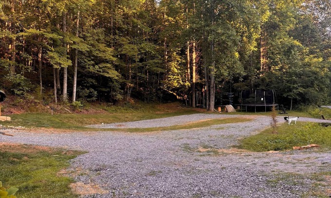 Mill Spring RV Rental | Secluded & Private Camper/RV Site near TIEC & Lake Lure