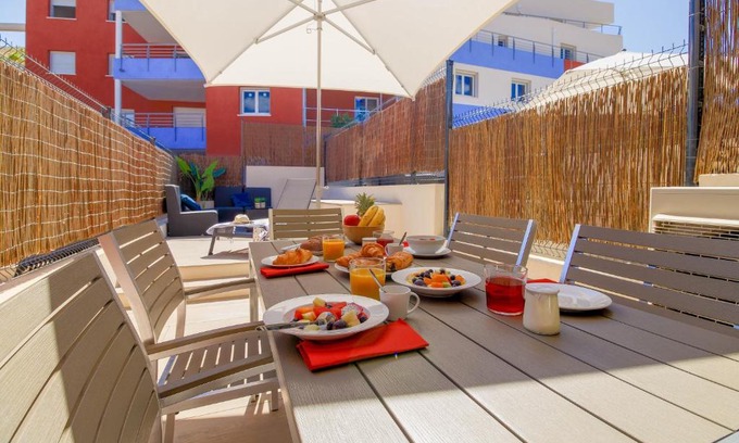 La Faviere Apartment | SELECT'SO HOME - Résidence Le Poséidon - Mazet en Duplex pour 6 personnes - Piscine, Parking privé - Services hôteliers - POS-B