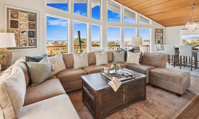 Tolovana Park House | Selkie's Hideaway - Oceanview! Beachcomber Vacation Homes