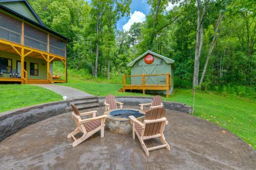 Canton House | Serene Canton Vacation Rental with Mountain Views