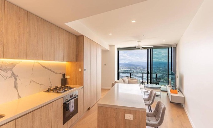 Broadbeach Apartment | Serene Hinterland Dream from the Star - 1BD Luxe Apartment on The Star Casino