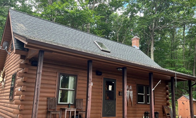 Stafford Cabin | Serene Log Home Awaits Your Stay