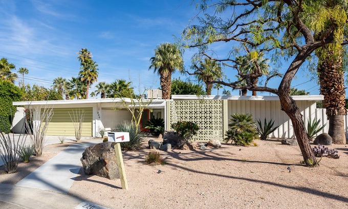 Sunmor House | Serene Mid-Century Oasis with Salt-Water Pool