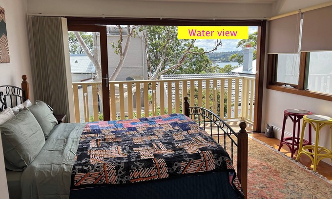 Balmain House | Serene Sydney water views in safe harbourside setting near city, pet-friendly