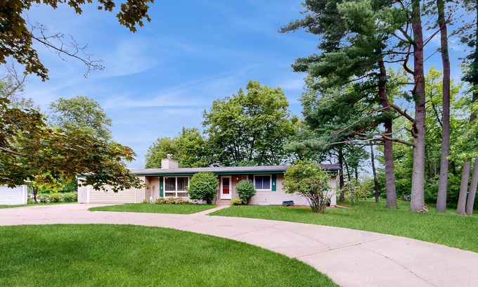 Nekoosa House | Serene Waterfront Home w/Provided Kayaks, Beach Area, Dock, Grill & Ping Pong