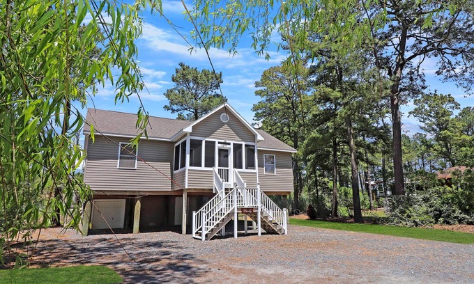 Deep Hole House | Serenity at Oyster Bay, Water access; Firepit!
