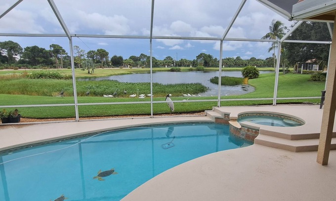 Port Saint Lucie House | SERENITY IN PARADISE/GATED/POOL/SPA/BEACH/GOLF