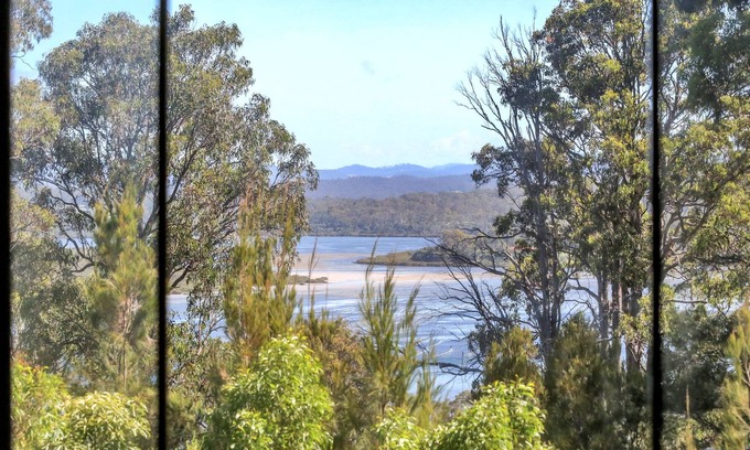 Merimbula Apartment | Set among the trees with lake views & just moments from Merimbula's beaches