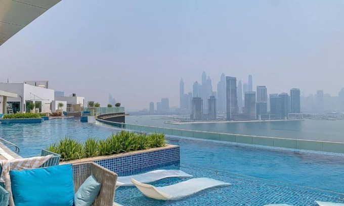 Palm Jumeirah Apartment | Seven Hotel & Apartment - Calm Studio in The Palm