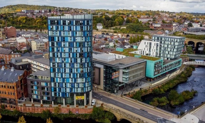 Sheffield City Centre Apartment | Sheffield 2nd Fl 2 Bed City Apartment