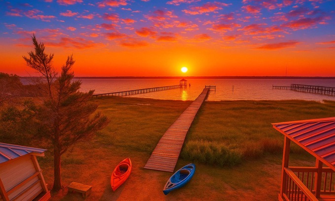 Sealevel House | Shell Hill house Waterfront, kayaks, grill, pier