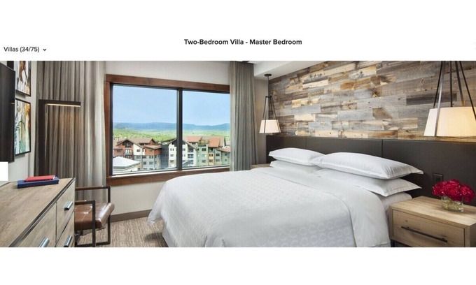 Steamboat Springs Resort | SHERATON STEAMBOAT SPRINGS 2BR VILLA, 12/27/25-1/2/26, PRIME SKI-IN/SKI-OUT AREA