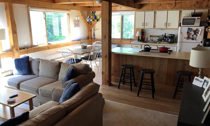 Carrabassett Valley Condo | Short walking distance to Sawduster Chairlift