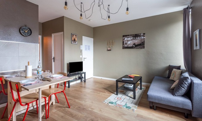 Saint-Coulomb Apartment | Sillon - appartement avec jardin