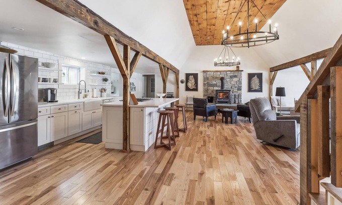 Morrisville House | Silver Fox Farm - All New, One-Level Private Home Close to it All!