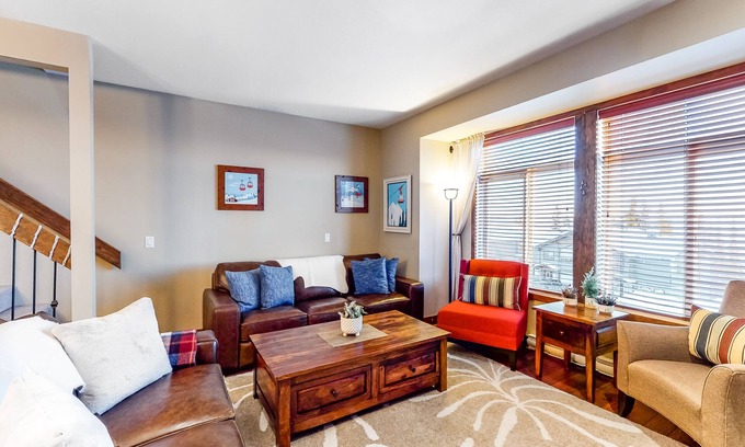 Snow Pine Estates House | Ski-in/out, dog-friendly townhouse with a private hot tub