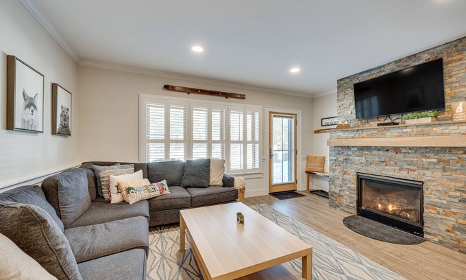 North Conway Condo | Ski-In/Ski-Out Cranmore Mountain Resort Condo!