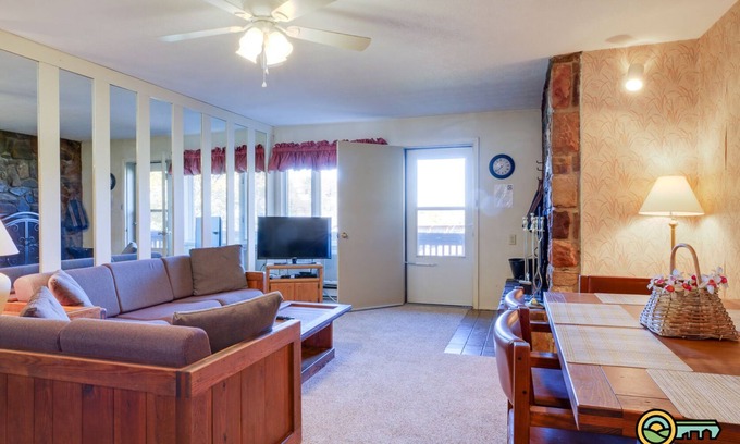 Mount Jackson Condo | Ski/MTB/Golf Condo (#125) - Slope side | Ski slope & Resort valley views!