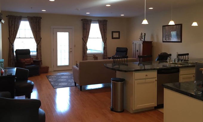 Carrabassett Valley Condo | Ski Or Snowmobile, Spacious Luxury Condo 6 Miles South Of Sugarloaf.