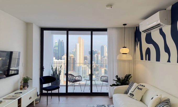 El Cangrejo Apartment | Sky Blue Apartment - El Cangrejo