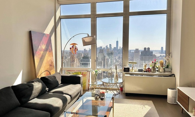 NoMad Apartment | Sky-High Midtown One-Bedroom, Panoramic City Views