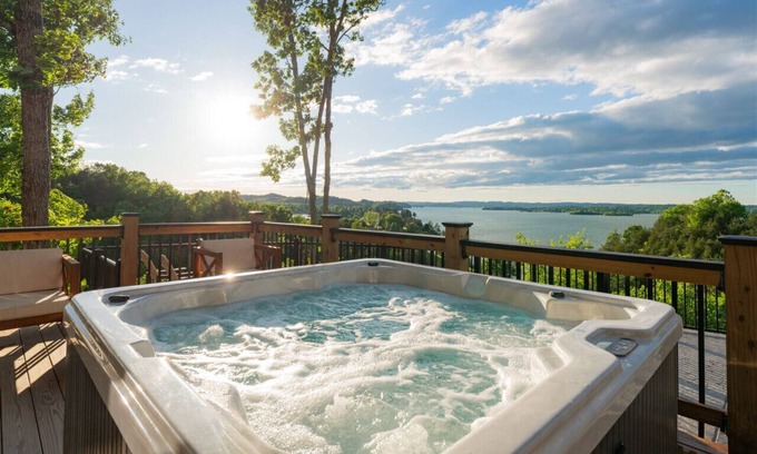 Sevierville Cabin | Sky's the Limit - w/View+Pool+HotTub+Games+MORE!