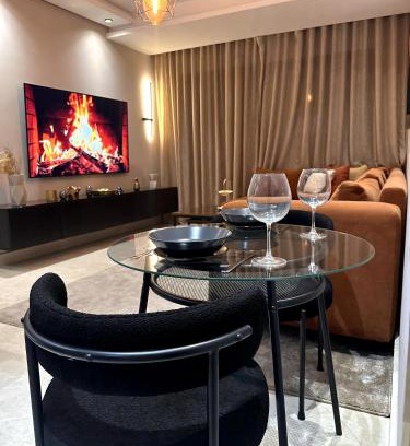 Belvedere Apartment | Skyline Albert Luxury 2 a proximité de la gare Casa voyageurs Casablanca