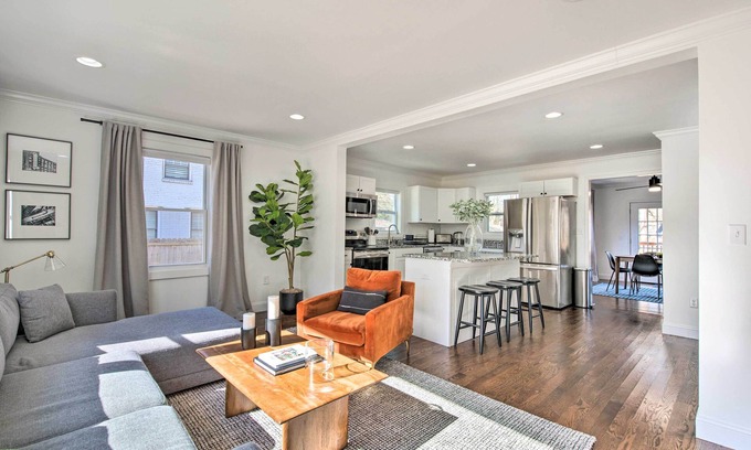 Candler-McAfee House | Sleek + Sunny Decatur Home Near Dtwn Atlanta!