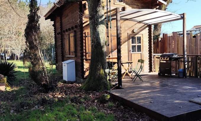 Sanguinet Ski Chalet | Small chalet in the Landes region, close to the lake, ocean and Dune du Pilat.