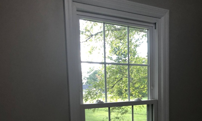 Tarboro House | Small little bungalow house, big backyard with new appliance ceiling fans