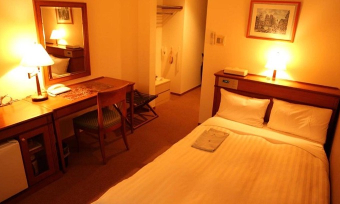 Ichibancho Hotel | Smoking single 18 m2 semidouble bed size/Sendai Miyagi