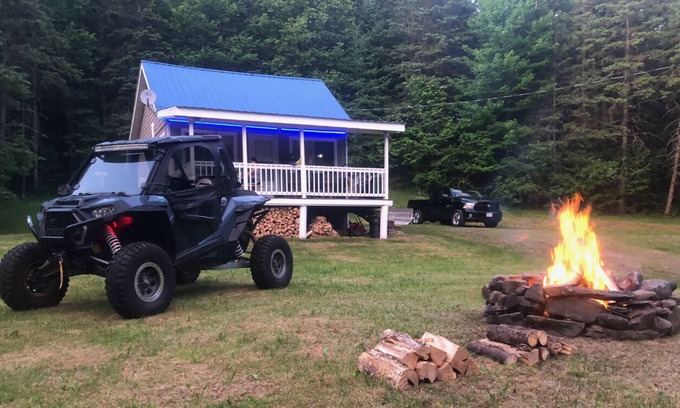 Stewartstown House | Snowmobile/ ATV direct access Rental cabin